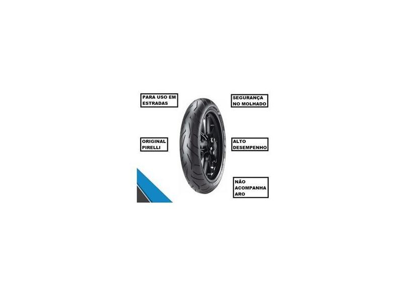 Pneu Pirelli Dianteiro 120/70-17 58w Diablo Rosso 2 Ducati Supersport