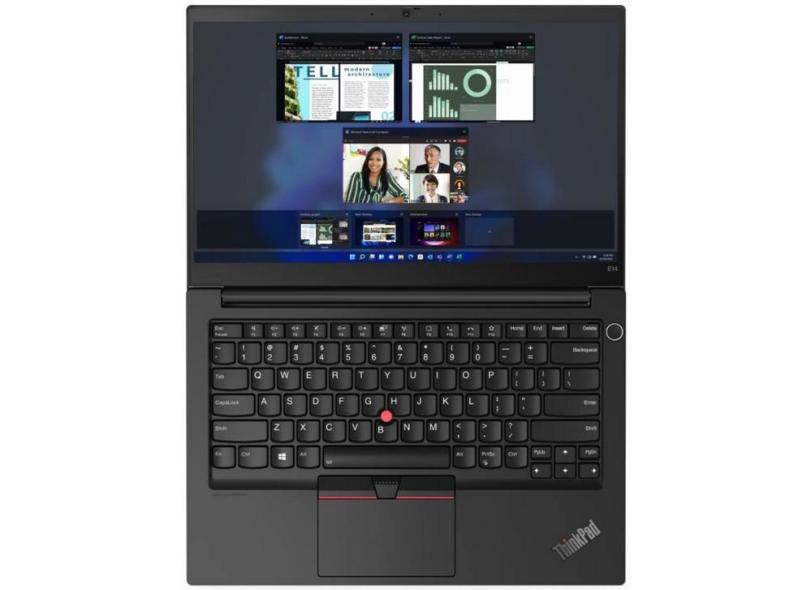 Notebook Lenovo ThinkPad E14 Intel Core i5 1235U 14" 8GB 256GB Windows 11 20E4001EBO Full HD