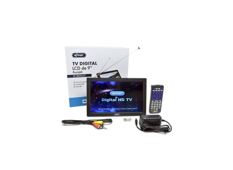 TV LCD 9" Knup Full HD KP-MD005DT