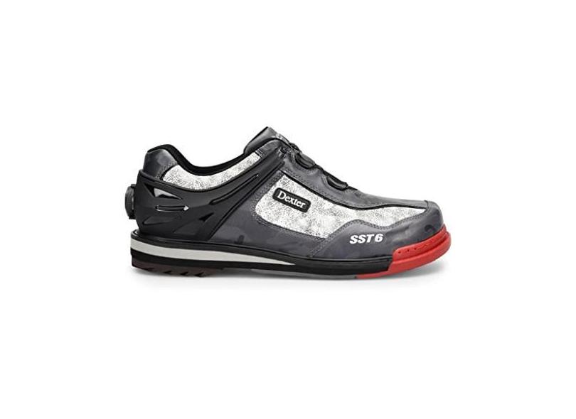 Dexter Sapatos de boliche masculinos SST 6 híbrido BOA cinza camuflado multi destro largura larga