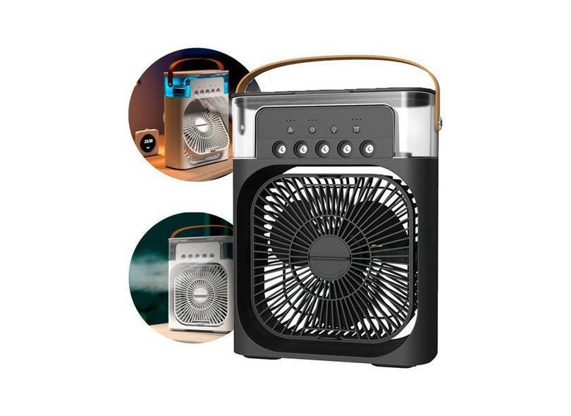 Mini Ar Condicionado Portátil Ventilador Umidificador Mesa Carro Camin