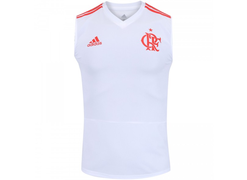Camisa Treino Regata Flamengo 2018/19 Adidas