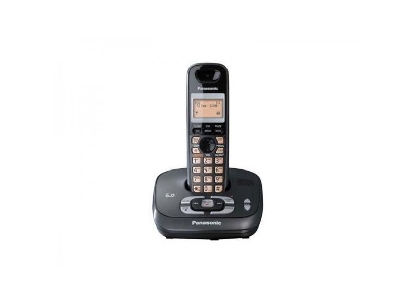 Telefone sem fio Panasonic KX-TG4021LBT com Secretária e Identificador