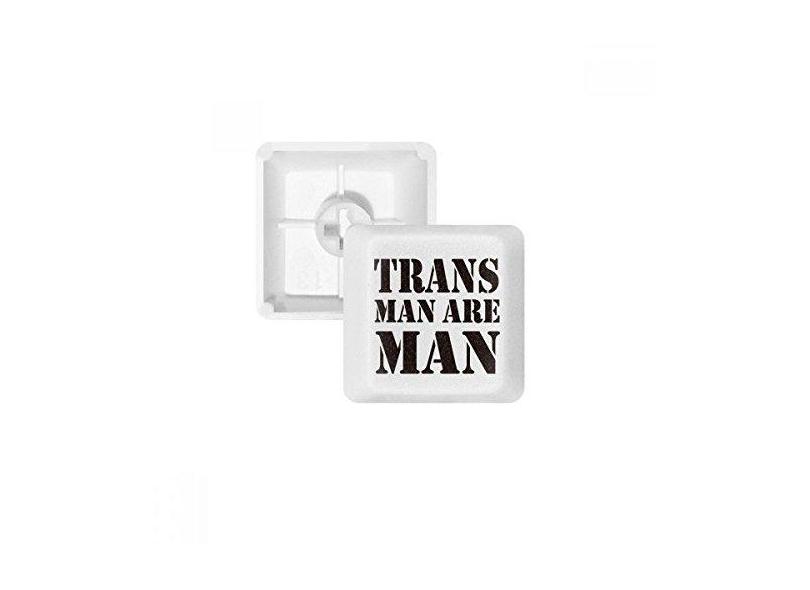 Kit de atualização para jogos Trans Man Support LGBT Transgênero teclado mecânico PBT