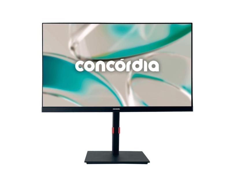 Monitor Concórdia P2401 23,8`` LED Full HD VGA HDMI  Com Ajuste Altura/Rotação