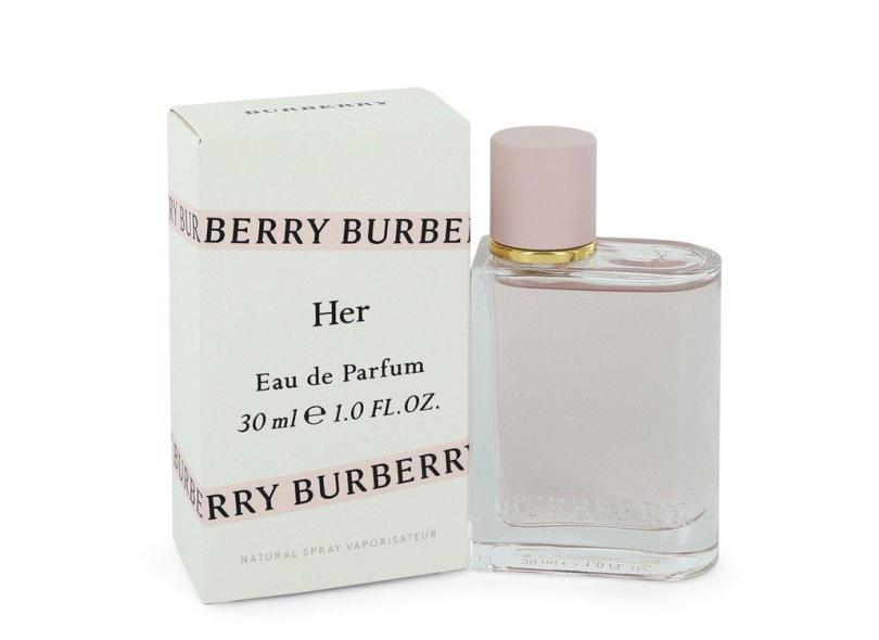 burberry her perfume box