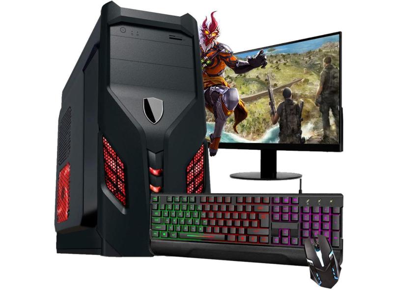 Pc Gamer Completo I5 8gb Hd500 Placa De Video Monitor Hdmi