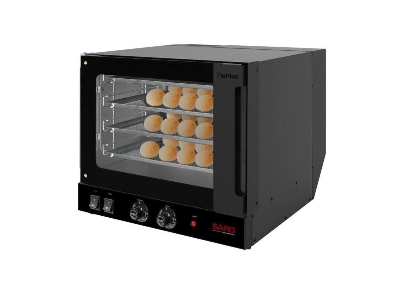 Forno Turbo Elétrico Saro 70 Litros com 4 Esteiras FT