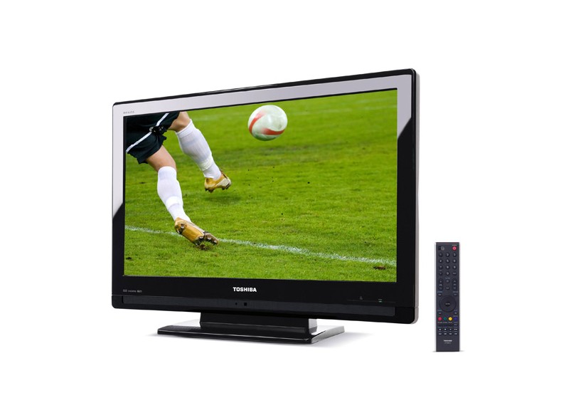TV 32" LCD Full HD 32XV600DA (1920x1080 pixels) c/ Decodificador para TV Digital embutido (DTV) e 3 Entradas HDMI - Semp Toshiba