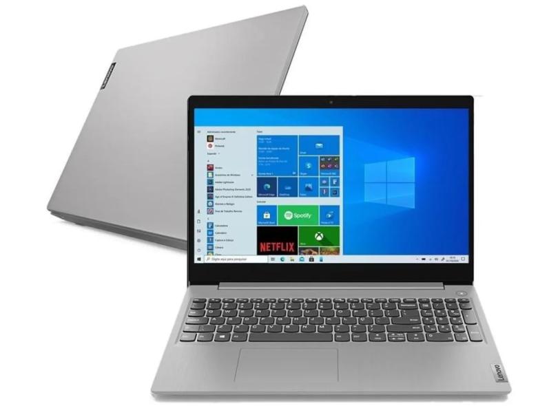 Notebook Lenovo IdeaPad 3i Intel Core i5 10210U 10ª Geração 8.0 GB de RAM 256.0 GB 15.6 " GeForce MX330 Windows 10 82BS0001BR