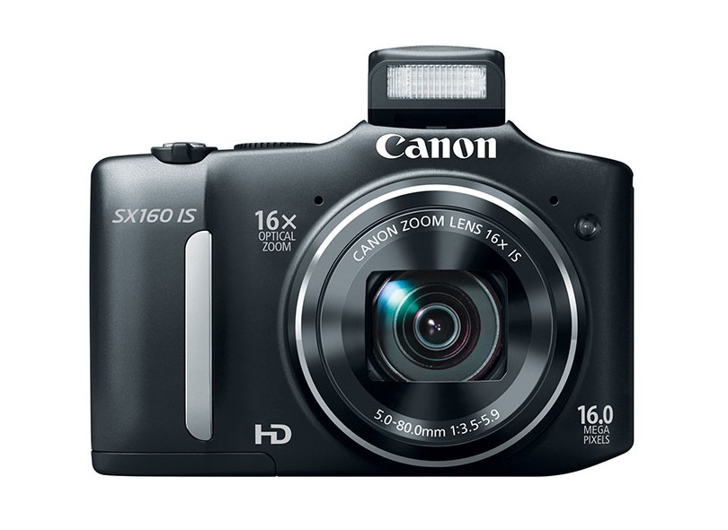 Câmera Digital Canon PowerShot 16 mpx SX160 IS