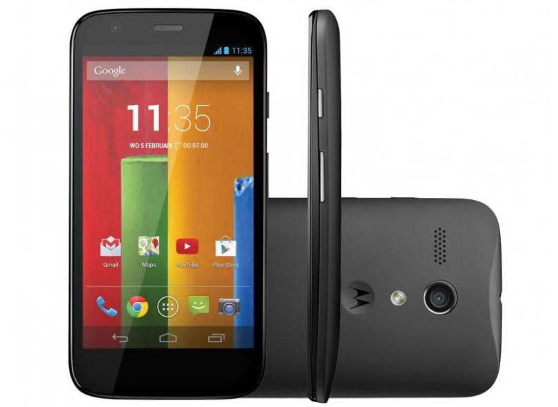 Smartphone Motorola Moto G XT1032 Câmera 5,0 MP 8GB Android 4.3 (Jelly Bean) Wi-Fi 3G