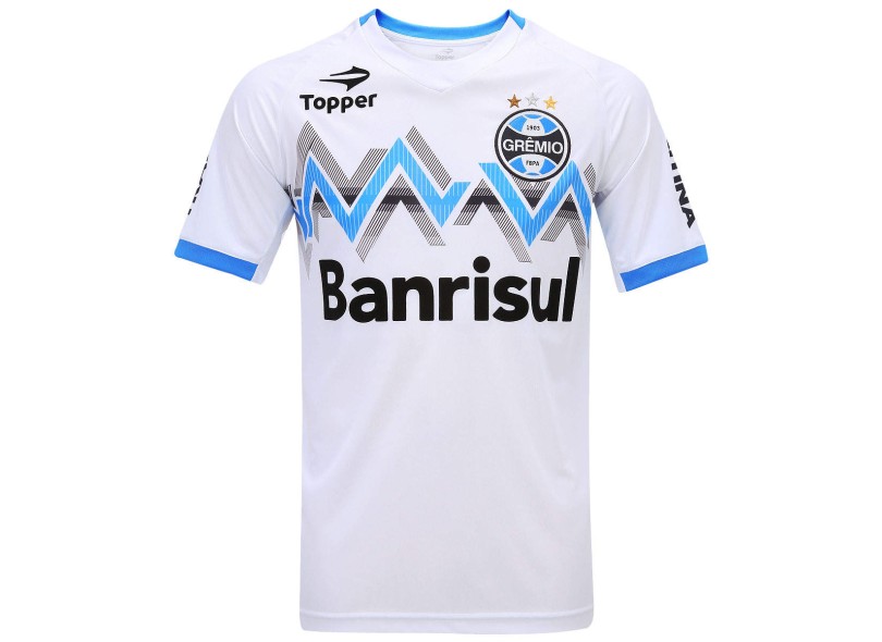 Camisa Jogo Grêmio II 2014 sem Número Topper