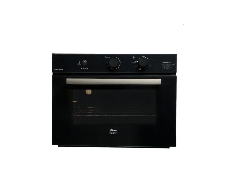 Forno A Gás Fischer Infinity Embutir 50l C/ Grill Preto 220v Forno A Gás Fischer Infinity Embutir 50L C/ Grill Preto 220V