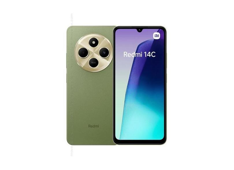 Smartphone 14C 128GB - 4GB RAM - Dual Sim 6.88"  Sage Green (Verde)