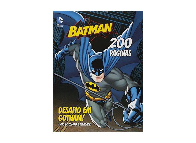 Batman - Desafio Em Gotham! - Livro de Colorir e Atividades - Vale Das Letras - 7898948960110
