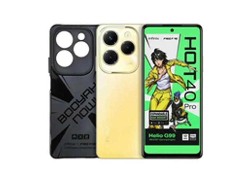 Smartphone Infinix Hot 40 Pro 256GB /16GB RAM Dual SIM Tela 6.78 C/NFC