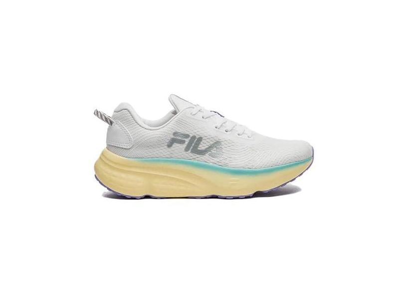 Tenis Fila Maxximus Feminino,Branco/Prata/Azul,39