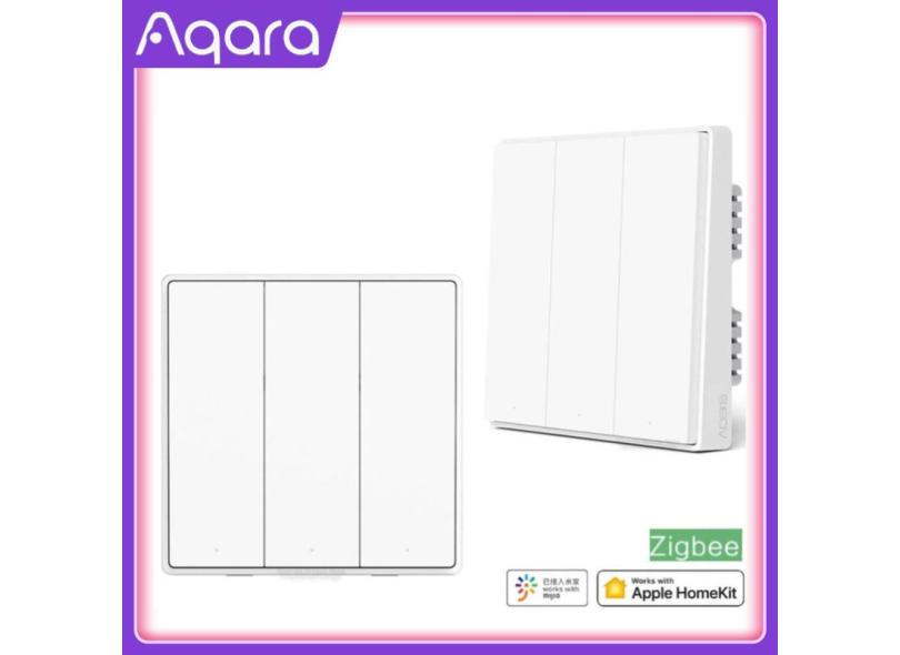 Aqara Interruptor Inteligente De Parede D1 Zigbee Com Controle Remoto Sem Fio Chave