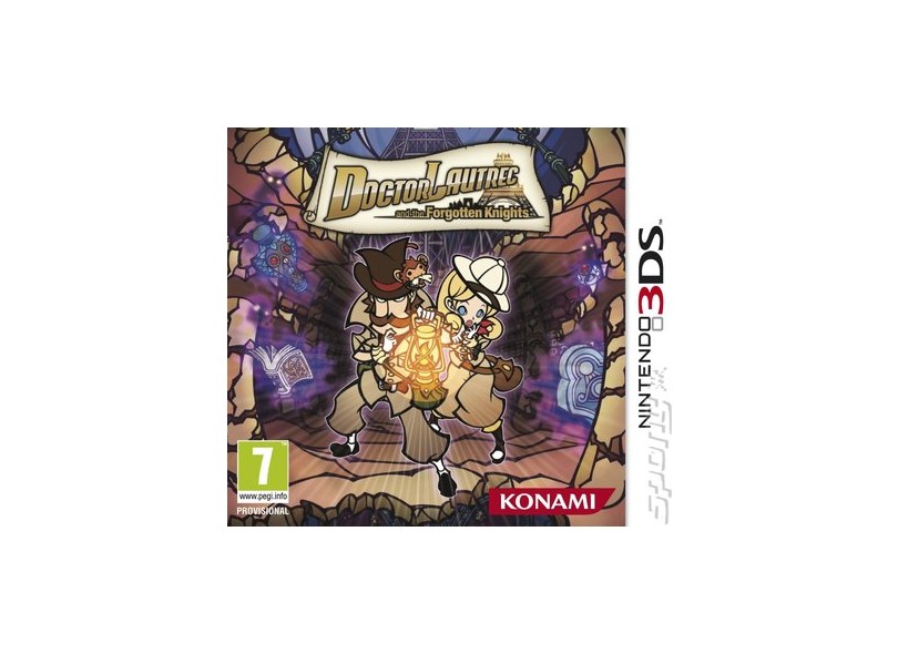 Jogo Doctor Lautrec and the Forgotten Knights Konami Nintendo 3DS