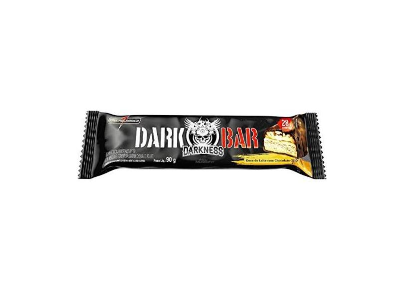 Integralmedica Whey Bar Darkness Doce De Leite Com Chocolate Chip 1 Unidade 90G