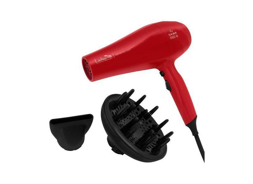 Secador de Cabelos Gama Lichia Ceramic Ion com Óleo Essencial de Lichi