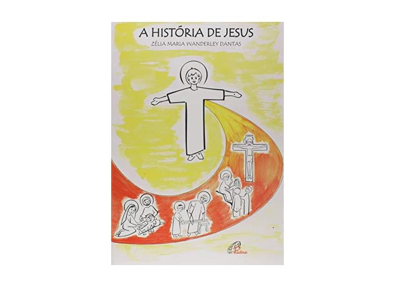 História de Jesus. Para Ler e Colorir - Kelly De Oliveira - 9788535643527