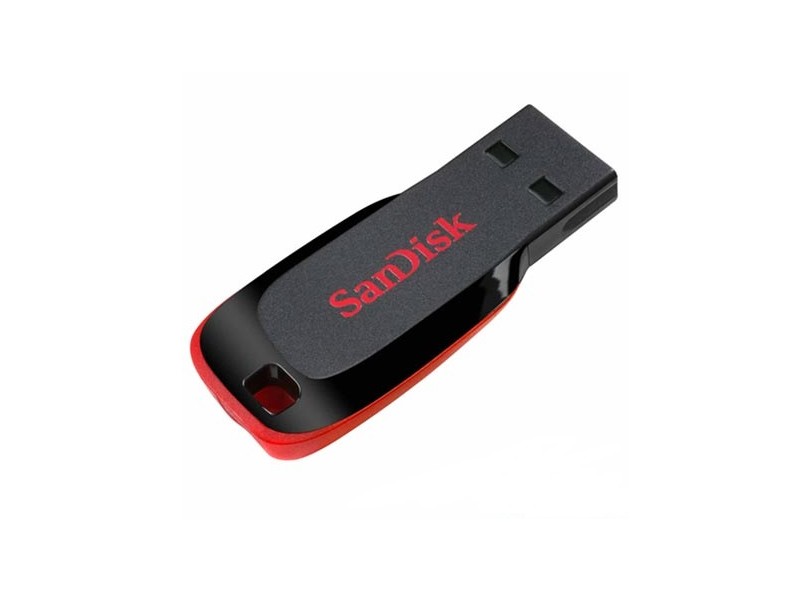 Pen Drive SanDisk Cruzer Blade 16GB USB 2.0 SDCZ50-016G-A11