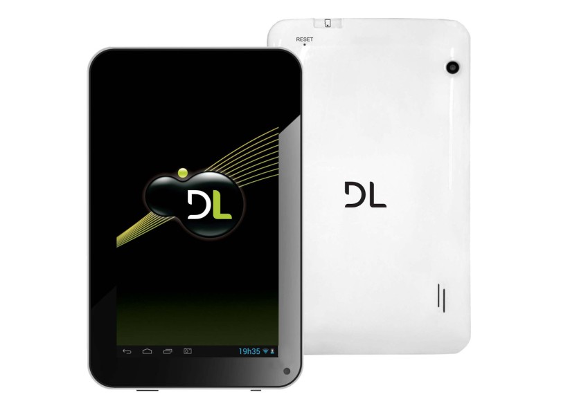 Tablet DL Eletrônicos 8 GB TFT 7" Android 4.2 (Jelly Bean Plus) 2 MP e-Volution