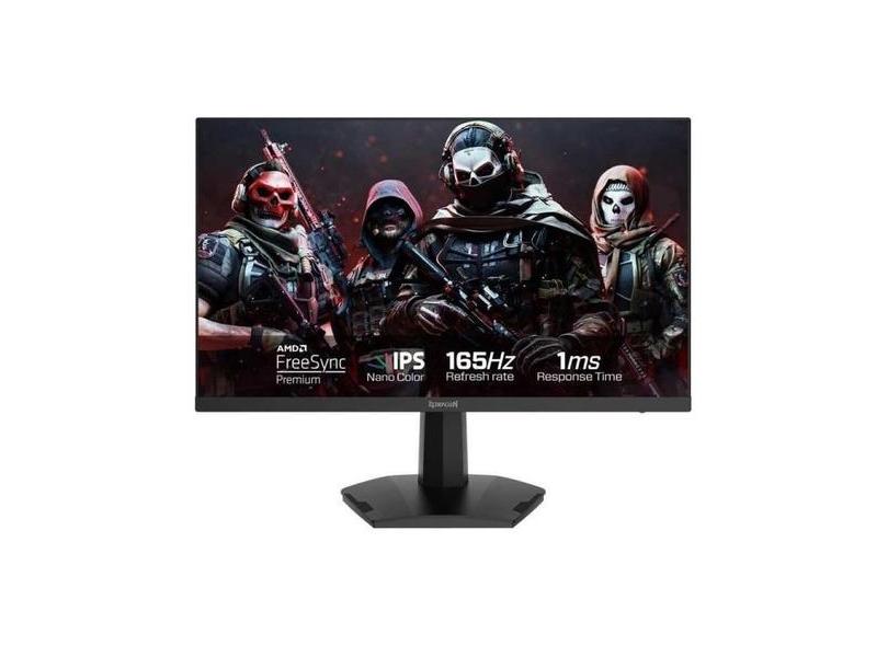 Monitor Gamer Redragon Azur Gm24x5ips 23.8 165hz Fhd Cor Preto AZUR