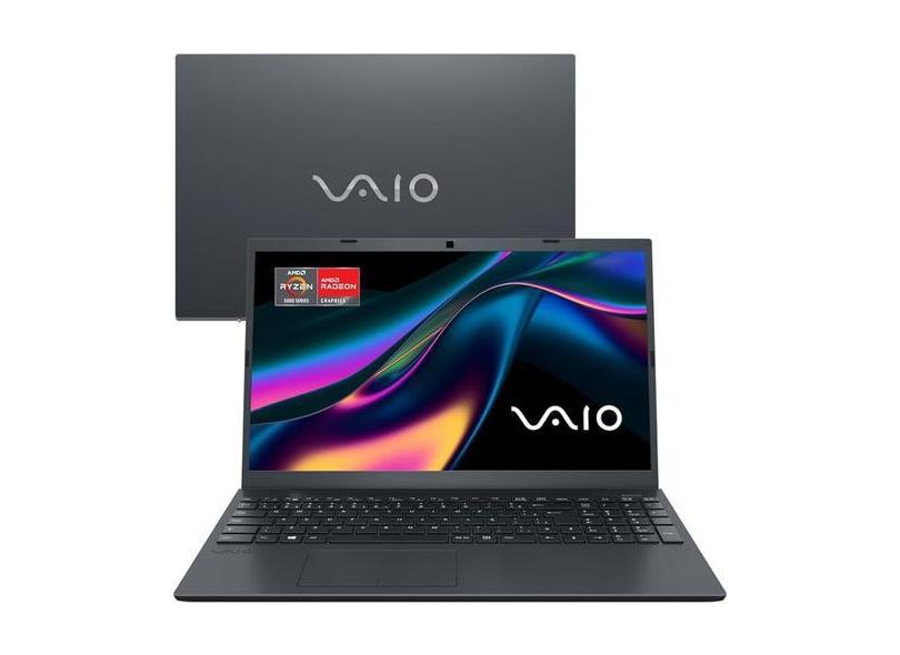 Notebook VAIO FE15 AMD Ryzen 5 8GB 512GB SSD, Tela 15,6'' Full HD Anti
