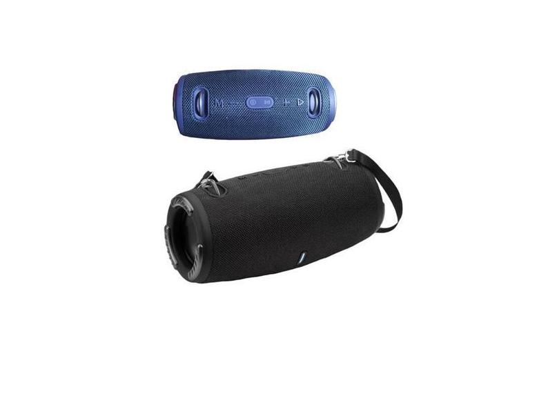 Caixa De Som 3 Booms Bluetooth 5.1 Com Alça Cor Preto