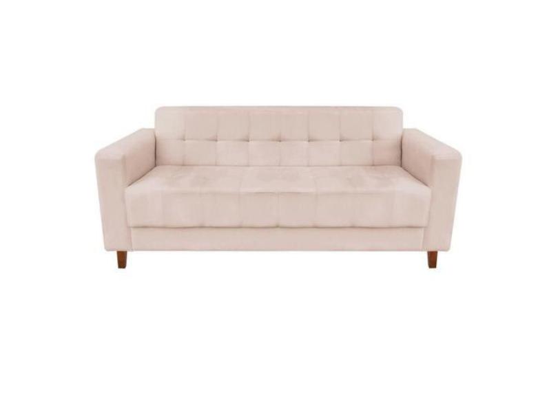 Sofá 3 lugares Suede Arezzo 180cm D'Rossi