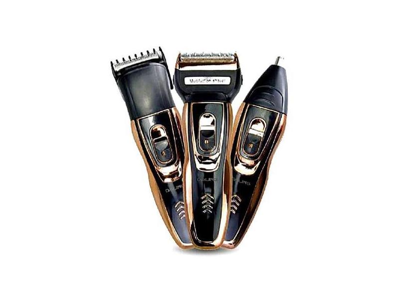 Maquina De Barbear Deixa Barba Lisa Daling Dl-9007 Sem Usar Gillete 3
