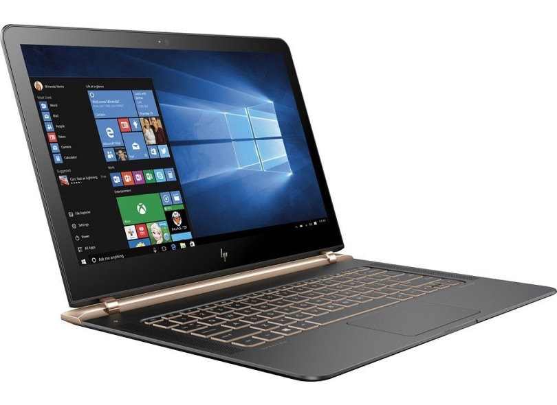 Notebook HP Spectre Intel Core i7 8550U 8ª Geração 8 GB de RAM 1024.0 GB 13.3 " Windows 10 Spectre 13