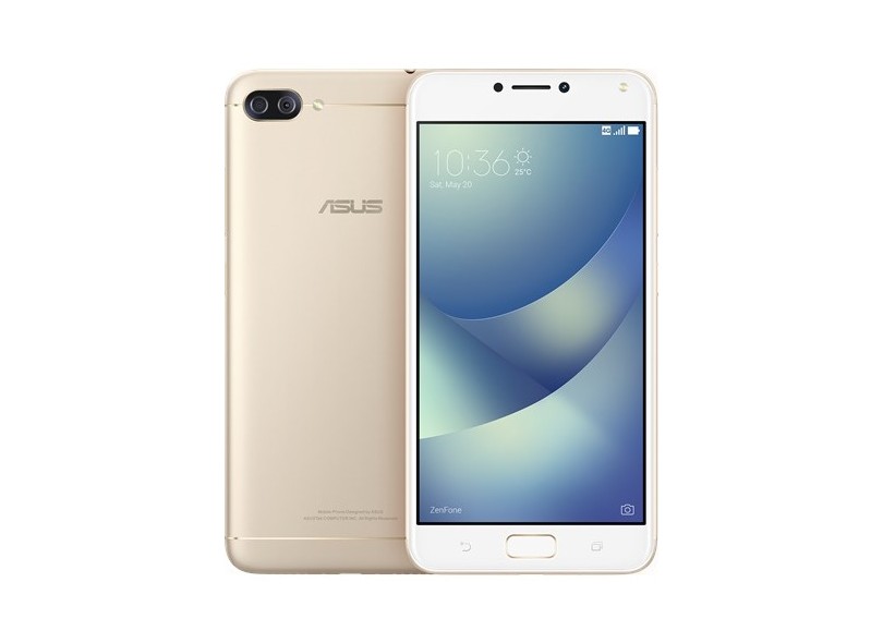 Smartphone Asus Zenfone 4 Max ZC554KL 16GB 13,0 MP 2 Chips Android 7.0 (Nougat) 3G 4G Wi-Fi