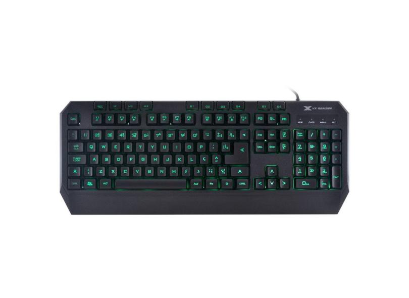 Teclado Usb Gamer Led Cabo 1.8 Metros Abnt2  Gt400