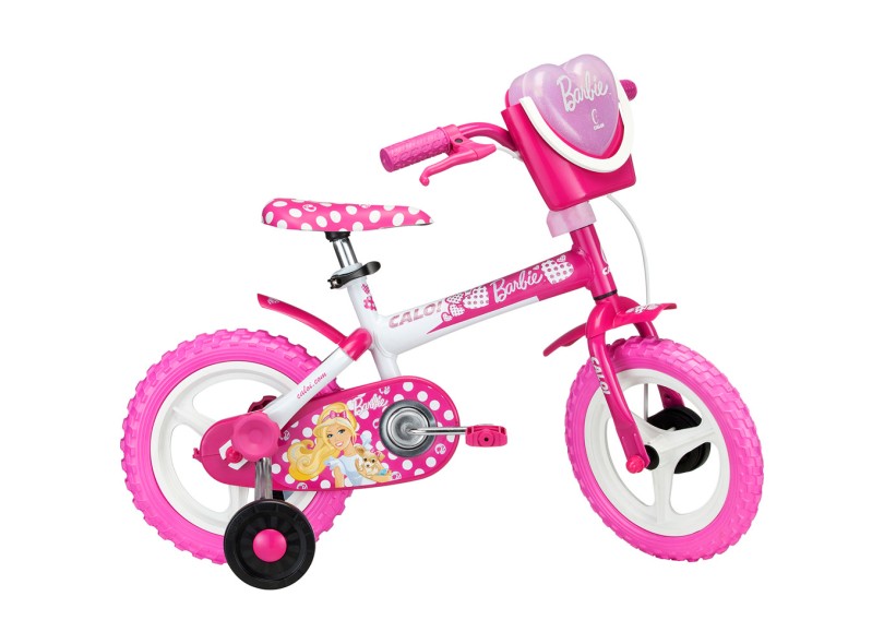 Bicicleta Caloi Barbie Aro 12 Barbie