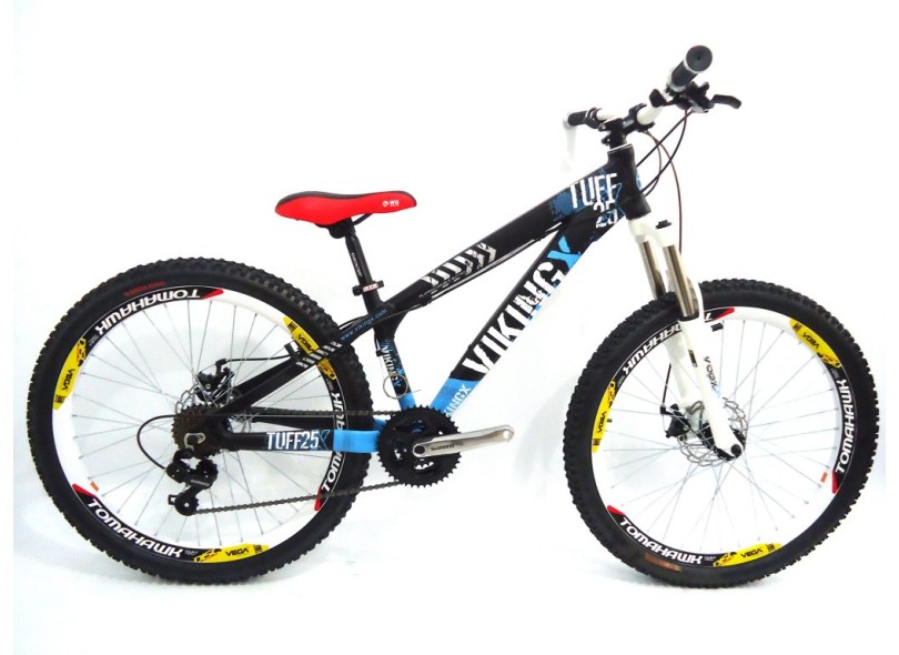 Bicicleta Aro 26 Vikingx 21 Marchas Freio Disco C/ Suspensão