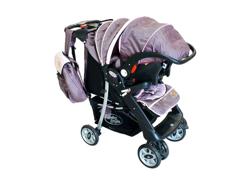 Carrinho de Bebê Baby Style Luxo Travel System