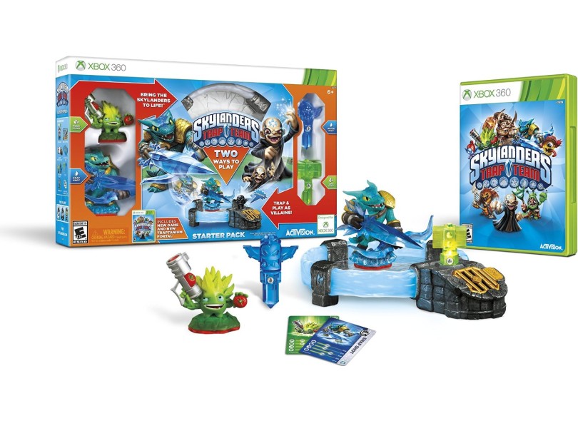 Jogo Skylanders Trap Team Starter Pack Xbox 360 Activision