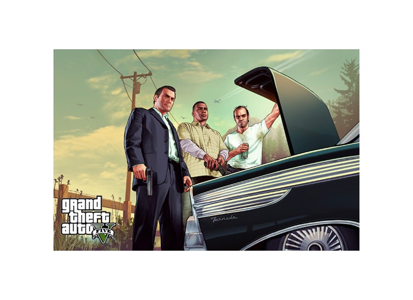 Jogo Grand Theft Auto V Playstation 3 Rockstar