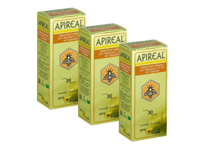 Kit Imunidade 2 Apis Flora - APIREAL Geleia Real Liofilizada em