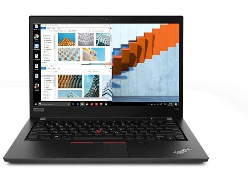 Notebook Lenovo ThinkPad T490 Intel Core i5 8365U 8ª Geração 8 GB de RAM 256.0 GB 14 " Full Windows 10 Thinkpad T490