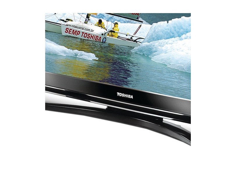 TV Semp Toshiba 46 LCD Fuul HD, Conversor Digital Integrado, 2 Entradas HDMI, Entrada para PC, 46XV500DA
