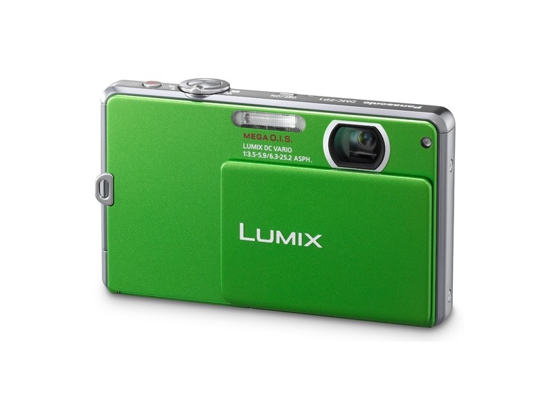 Câmera Digital Panasonic Lumix Fashion DMC-FP1LB-K 12,1 mpx 40 MB