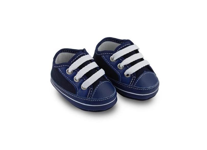 Tênis para bebê soffete com cadarço - Era Uma Vez, 03