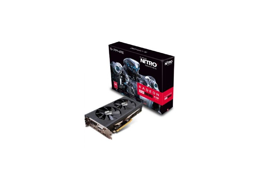 Placa de Video ATI Radeon RX 480 8 GB GDDR5 256 Bits Sapphire 11260-01-20G