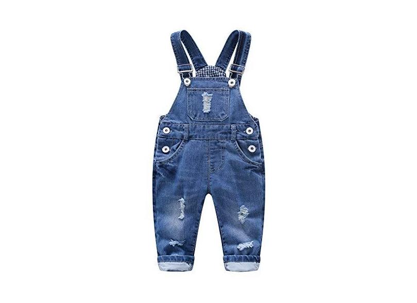 Conjunto infantil roupa mecânica macacão azul 4 peças — Dbambu