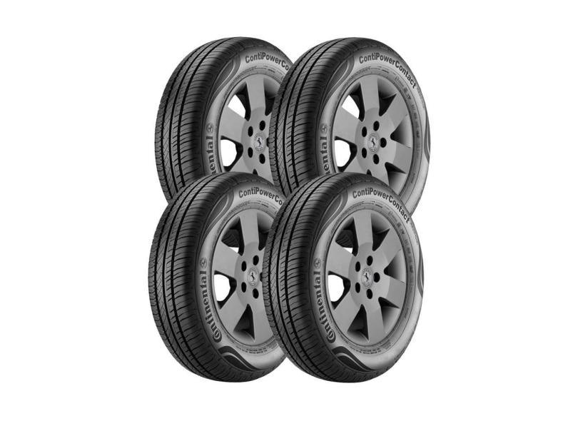 Jogo 4 Pneus Continental Aro 14 ContiPowerContact 185/70R14 88T